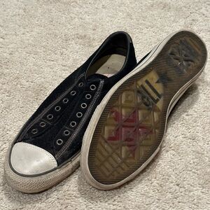Converse x John Varvatos black low top mens